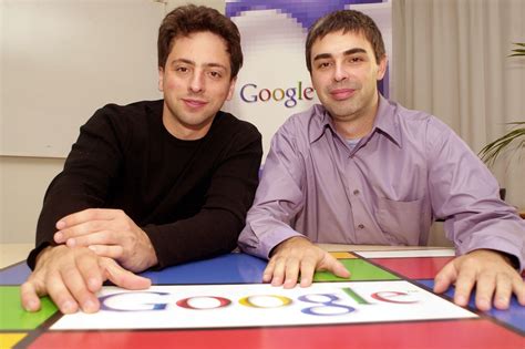 larry page and sergey brin and sundar pichai